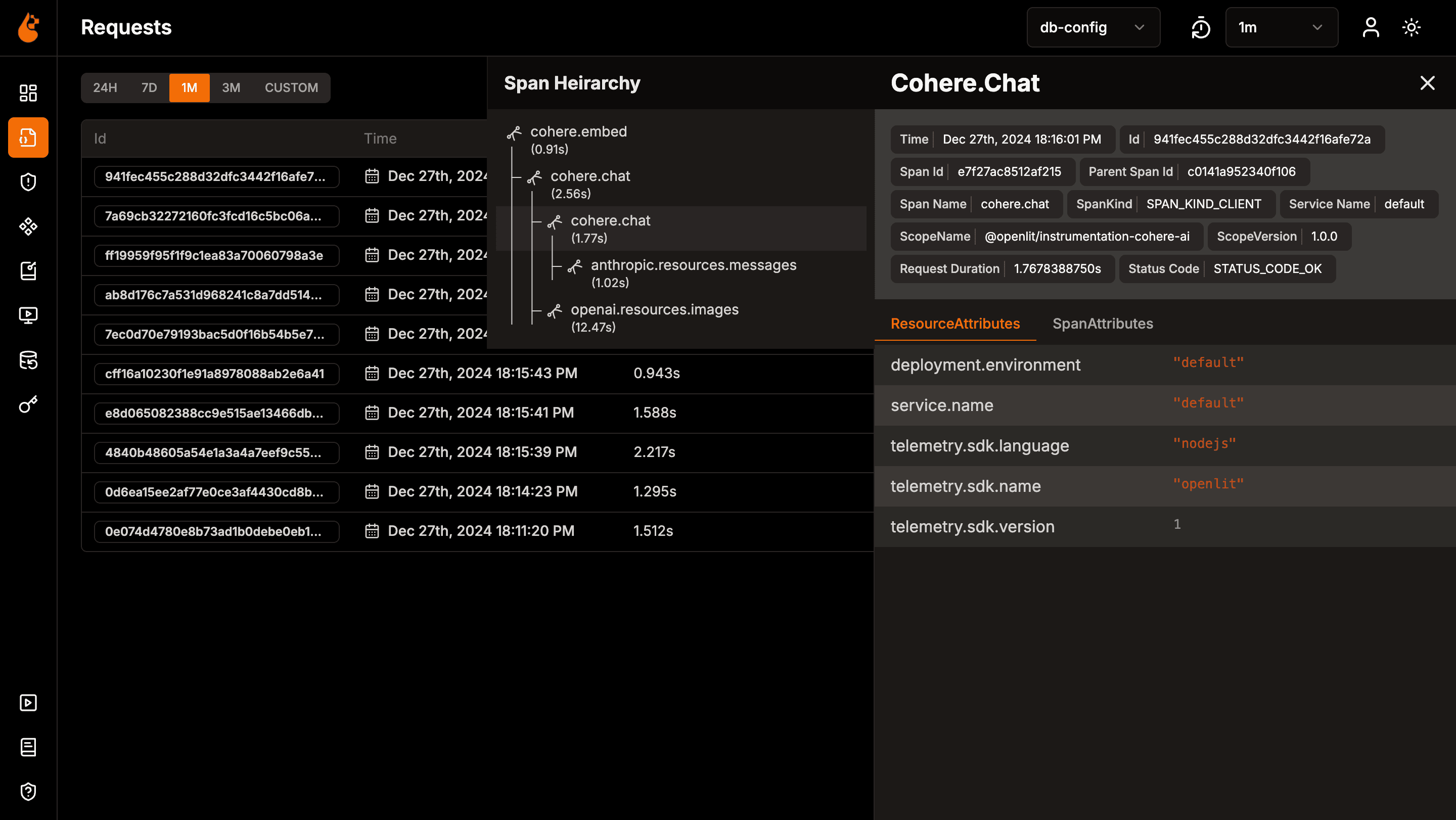 Application and Request Tracing